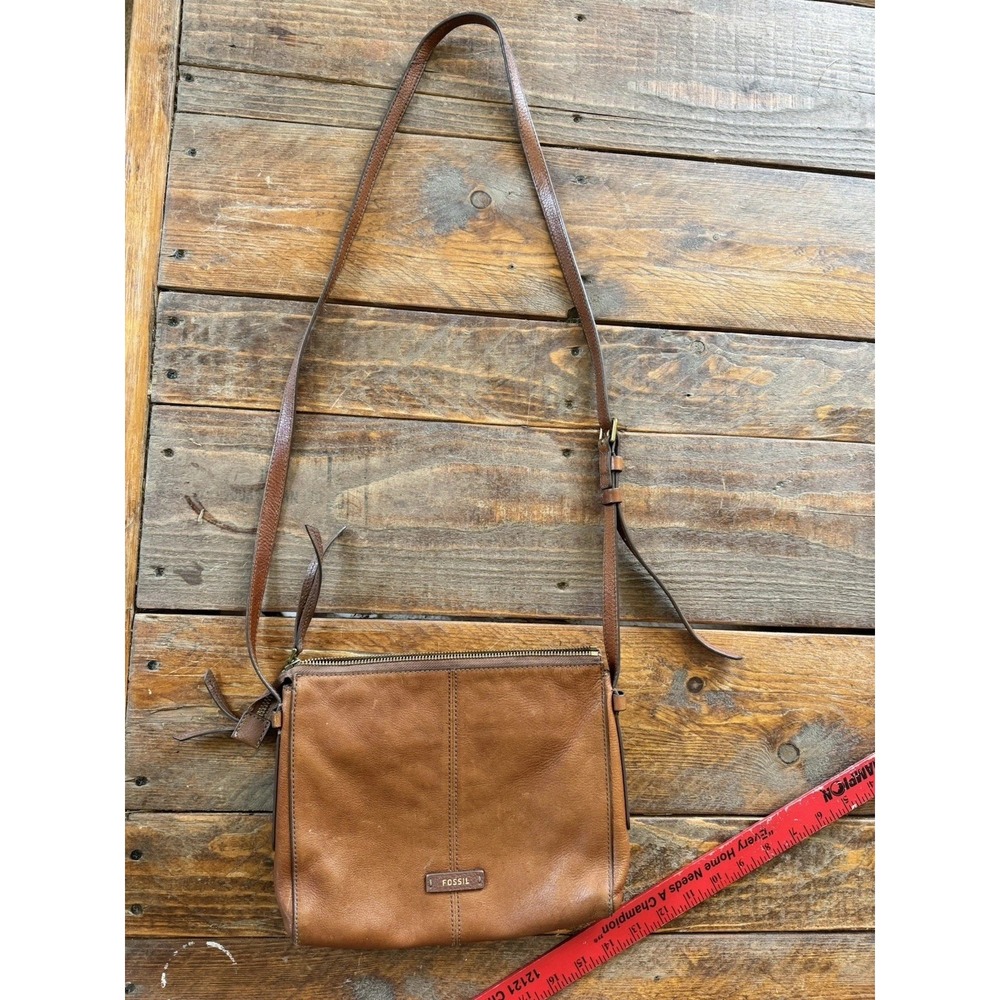 Calf Skin Leather Crossbody Fossil Bag Handbag Purse